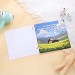 Personalisierte Eine Umarmung von Mama Little Rabbit Spiral Geschichte Bilderbuch mit Namen Kinder Wachstum Geburtstag Geschenk für Jungen Mädchen