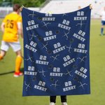 Personnalisé Multicolore Bâton de Hockey sur Glace Couverture Douce avec Nom et Numéro Décoration Maison Anniversaire Cadeau pour les Joueurs de Hockey Fans