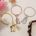 Bracciale personalizzato con foto e nome di cane e gatto Regalo di compleanno in memoria per gli amanti degli animali domestici