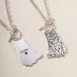 Bracciale personalizzato con foto e nome di cane e gatto Regalo di compleanno in memoria per gli amanti degli animali domestici
