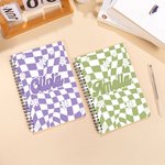 Quaderno a spirale A5 personalizzato con 120 pagine foderate Forniture scolastiche Regalo di ritorno a scuola per bambini