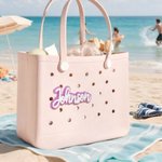Personalizzato Multicolore Glitter Nome Borsa Acrilico Pulsante Fascino Accessori per Bogg Compleanno Spiaggia Festa Estate Vacanza Regalo per Lei