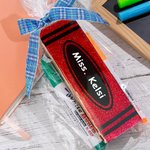 Lápiz personalizado con purpurina y diseño de crayón Borrador de pizarra con 2 rotuladores Día del Profesor Regalo de agradecimiento por la vuelta al cole para educadores