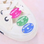 Personalised Multicolour Cheer Bow Paw Print Shoelace Charm with Name Team Appreciation Competition Gift for Cheerleaders Team