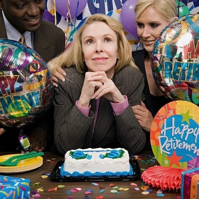 Cadeau voor pensioenfeest