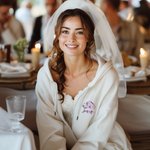 Personalisierte Just Married Frau Herr Multicolor 100% Baumwolle Zip Up Hoodie mit Namen Hochzeit Braut Dusche Flitterwochen Geschenk für Braut Bräutigam Paar