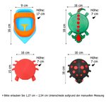 Personalisierter 3D Gedruckter Boot Dinosaurier Sandkasten Süßigkeiten-Aufbewahrungsbox mit Namen Strand Zimmer Deko Geburtstagsgeschenk für Kinder