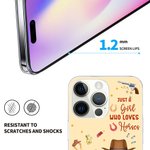 Personlig tecknad häst och cowgirl Telefonfodral för iPhone med namn Hästkapplöpning Födelsedagspresent för kvinnor Hästälskare