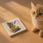 Personlig søt magisk katt 11 oz 15 oz keramisk krus med navn og underlegg Bursdagsgave til bursdagsjubileum for katteelskere Bokorm