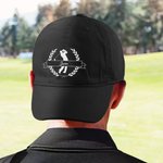 Casquette de baseball de golf multicolore personnalisée avec nom Cadeau d'anniversaire pour les enfants et les adultes amateurs de golf