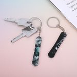 Porte-clés personnalisé en acrylique Snowboard avec photo de l'équipe Cadeau d'anniversaire pour les membres de l'équipe Passionnés de ski