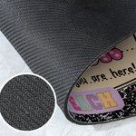 Gepersonaliseerde Schattige Stationery Boek Elementen Antislip Deurmat met Tekst Klaslokaal Decor Lerarendag Terug naar School Cadeau voor Leraren