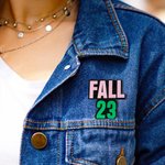 Personalised Acrylic Sorority Pin Badge with Initiation Season and Number Recruitment Greek Week Meeting Pride Gift for Sorors