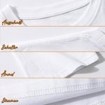 Personalisiertes Baumwolle T-Shirt mit Namen Lesender Mädchen Figur im Sommerstrand Urlaub Geburtstagsgeschenk für Damen Mädchen