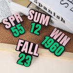 Personalised Acrylic Sorority Pin Badge with Initiation Season and Number Recruitment Greek Week Meeting Pride Gift for Sorors