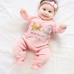 Personnalisé Classique Winnie l'Ourson 100% coton Chapeau Romper Couverture avec nom et boîte cadeau Cadeau de douche de bébé pour nouveau-né nouveaux parents