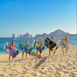 Personalized Tropical Vibe Summer Floral Quick Dry Oversized Beach Towel with Name Summer Vacation Beach Party Birthday Gift for Women Girls