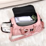 Personalizzato Cartoon Personaggio Basket Baseball Impermeabile Grande Viaggio Duffel Bag con Nome e Iniziale Regalo di Compleanno per Mamma Amanti dello Sport