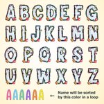 Personalized Doodle Art Name Apple Pencil Magnetic Bookmark Clips Graduation Back to School Gift for Teacher Book Lover