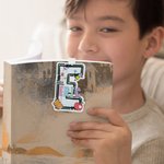 Personalized Doodle Art Name Apple Pencil Magnetic Bookmark Clips Graduation Back to School Gift for Teacher Book Lover