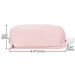 Gepersonaliseerd Schattig Potlood Etui met Drie Etages met Naam Schoolbenodigdheden Terug naar School Verjaardagscadeau voor Jongens Meisjes