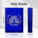 Personalised Thank You for Helping Me Grow Clear Book Vase with Name Room Decor Teacher's Day Appreciation Gift for Teachers Book Lovers