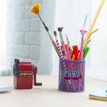 Gepersonaliseerde Graffiti Naam Waterdichte Etiketten Set van 2 Schoolbenodigdheden Terug naar School Verjaardagscadeau voor Kinderen