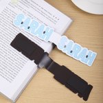 Personalised Colourful Waterproof Magnetic Bookmark Clip with Checkered Name Graduation Back to School Gift for Book Lover Teacher Student