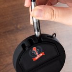 Personalised 3D Printed Logo Portable Pocket Dart Holder with Text and Base for Holding 3 Darts Desk Decor Birthday Gift for Dart Lover