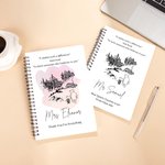 Cahier de notes personnalisé avec nom pour la journée de l'enseignant Cadeau d'anniversaire pour les enseignants