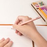 Personligt pennset med 6 tecknade figurer med namn Student Incentive Tillbaka till skolan Födelsedagspresent för pojkar Flickor