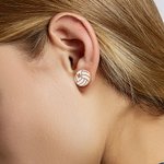 Gepersonaliseerde Volleybal Houten Stud Oorbellen met Gegraveerde Nummers Verjaardag Verjaardag Game Day Gift voor Volleyball spelers Teamgenoten