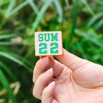 Personalized Acrylic Sorority Square Pin Badge with Initiation Season and Number Recruitment Greek Week Meeting Pride Gift for Sorors