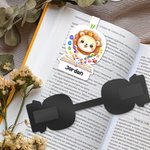 Personalizado Matemáticas Música Tema Símbolos Dibujos animados Animales Marcapáginas magnético Clip con nombre Cumpleaños Vuelta al cole Regalo para niños Estudiantes