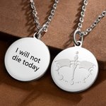 Personalisierte Fantasy Drachenreiter Mondnacht Halskette mit eingraviertem Text Geburtstag Jahrestag Weihnachtsgeschenk für Frauen Bücherwürmer Buchliebhaber