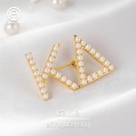 Henkilökohtainen Pearl Sorority rintaneula Pin Kreikan Letter Sorority tarvikkeet Aloittaminen seremonia lahja Sisko | Callie × Affinity Licensing
