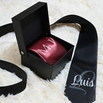 Corbata personalizada con monograma multicolor y nombre regalo de aniversario y Día del Padre para hombres