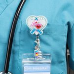 Personalized Order of Draw Lab Tubes Heart Shaker Retractable Badge Reel with Name Appreciation Birthday Gift for Nurse Healthcare Worker