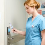 Personalized Order of Draw Lab Tubes Heart Shaker Retractable Badge Reel with Name Appreciation Birthday Gift for Nurse Healthcare Worker