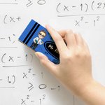 Gepersonaliseerd Cartoon Leraar Karakter Schoolbord Whiteboard Krijt Gum Cleaner met 2 Whiteboard Markers Docent's Day Gift voor leraren Opvoeders