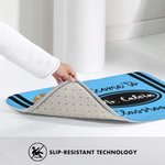 Personalised Welcome to Classroom Pencil Crayon Cartoon Character Durable Non-Slip Doormat with Name Appreciation Back to School Gift for Teachers