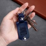 Gepersonaliseerde Drive Safe I Trucking Love You Auto Ontwerp Foto PU Lederen sleutelhanger met gegraveerde naam Verjaardag Verjaardagscadeau voor autobezitters