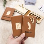 Personalised Wildlife US State Portable Cribbage Board with Wooden Pegs and Name Travel Camping Birthday Gift for Cribbage Lovers