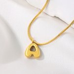 Personalizado 3D Globo Inicial Collar Dainty Joyería Cumpleaños Aniversario Regalo para Ella