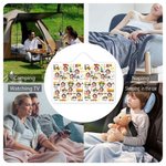 Personlig lastbil grävmaskin ansikte foto mjuk huva filt med initialer och namn födelsedagspresent för teknikfordon älskare