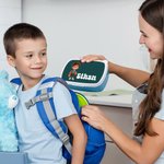 Personalized Cartoon Boy Girl Character Multicolour Food-Grade Safe Lunch Box with Name Back to School Birthday Gift for Kids