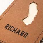 Personalised Wildlife US State Portable Cribbage Board with Wooden Pegs and Name Travel Camping Birthday Gift for Cribbage Lovers