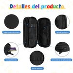 Estuche de lápices personalizado de doble capa impermeable con personaje de dibujos animados 3D nombre y texto regalo de vuelta al cole para niños