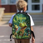 Personalized Cartoon Dinosaur Fantasy Unicorn Backpack Lunch Bag Pencil Case Set with Name Back to School Birthday Gift for Boys Girls