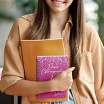 Personalized Dance Choreography Dancer Silhouette A5 Notebook with Name Competition Day Back to School Birthday Gift for Dance Lovers Students